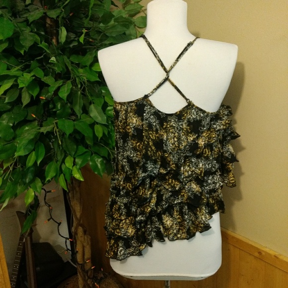 Free People asymmetrical tiered tank top (62) - Picture 2 of 8